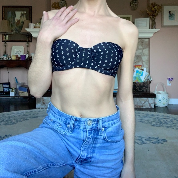 J. Crew nautical bandeau top - Picture 8 of 9